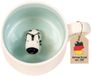 Intirilife Koffiemok, 3D Theemok met Zebra - 300 ml - Keramiek