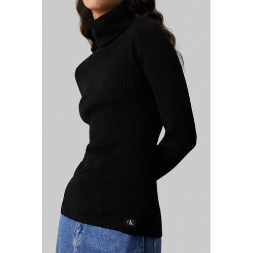 CALVIN KLEIN JEANS top zwart