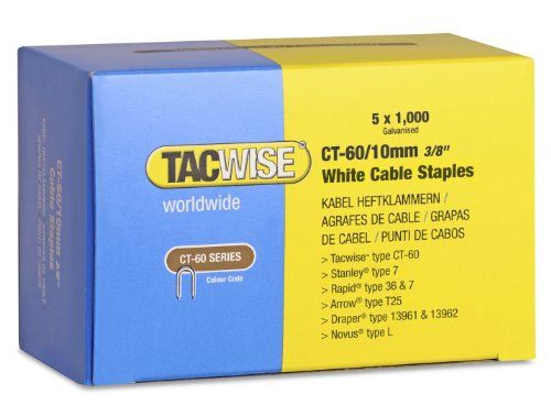 Tacwise 1094 CT-6 nietjes 10 mm, wit