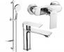 Mexen Royo DF05 ensemble de douche, chrome