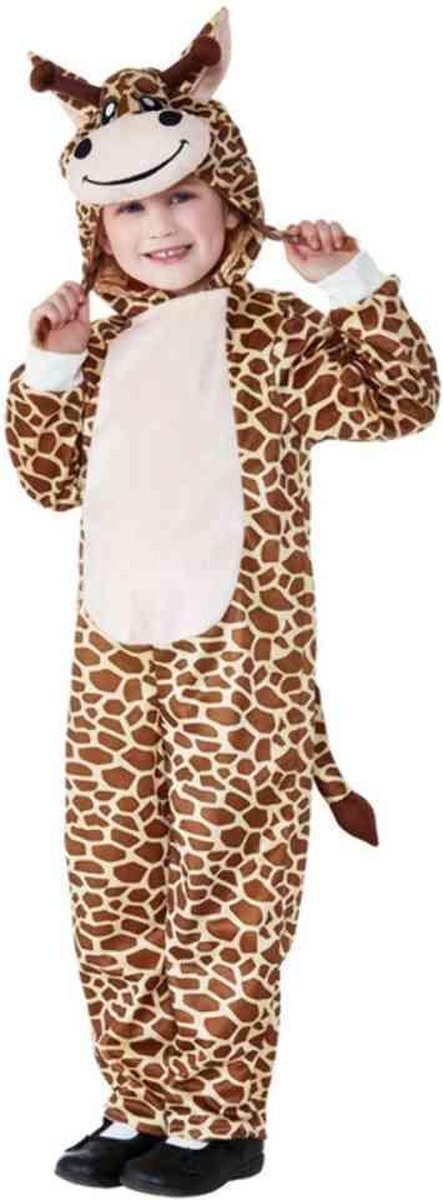 Smiffys Kinder Kostuum -Kids tm 2 jaar- Toddler Giraffe Bruin