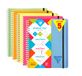 Clairefontaine 328776C Collectie Linicolor Pak met 5 Proactiv'Book Notitieboekjes