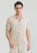 Felix Hardy Overhemd Knit - Basic Shirt - 100% Katoen - Korte Mouw Heren Beige - 2Xl