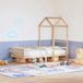 vidaXL lit cabane 118x70x176,5 cm pin massif