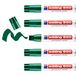edding 850 permanent marker - groen - 5 stiften - beitelpunt 5-15 mm
