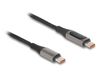 Delock 86809 câble USB USB 2.0 2 m USB B USB C 0,48 Gbit/s 100 W Noir