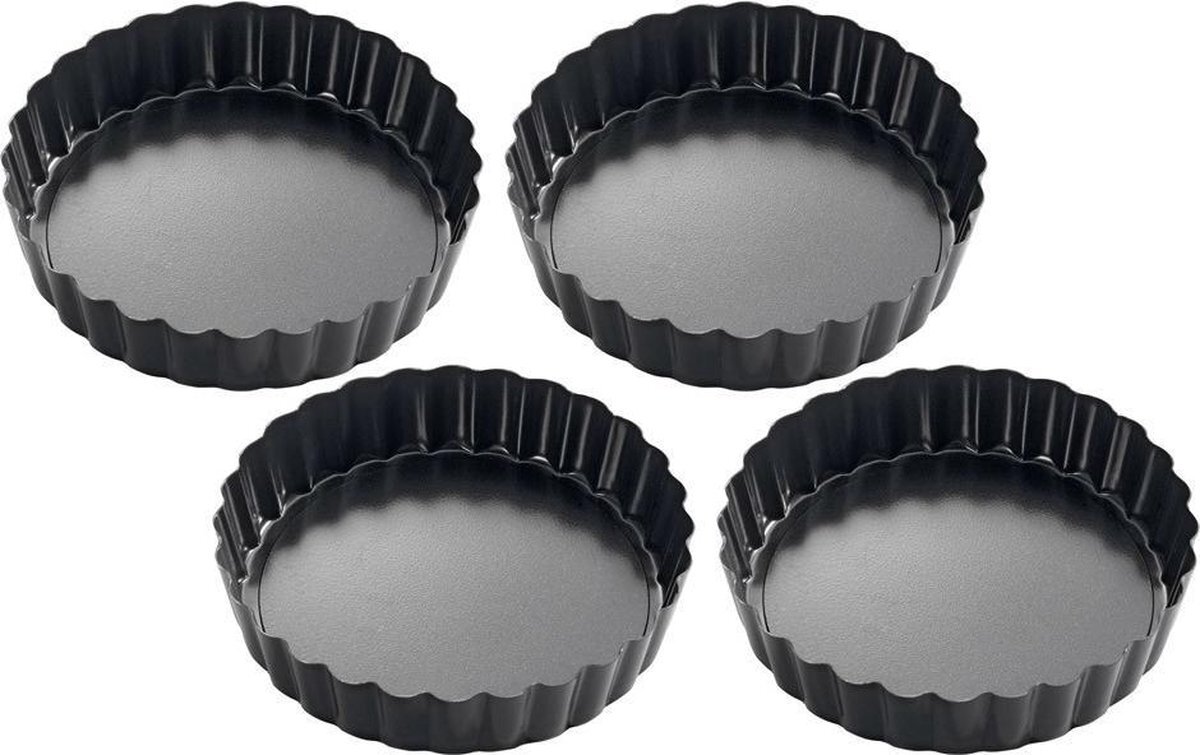 kuchenprofi Küchenprofi Tartelette Vormpjes Set Bake Mini - 4 stuks