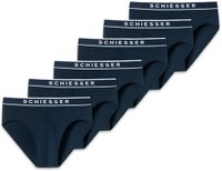 SCHIESSER Slip 6PACK Rio-Slip "95/5" Blauw XXL