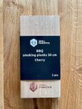 Grill Fanatics rookplankjes cherry 30 cm - 2 stuks