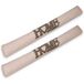 Beautissu Zugluftstopper Tuuli 100 HE, 100x8x8cm, Naturel, 2 pièces, Pare-courant, Protection contre le froid, Pour portes et fenêtres, Protection contre les courants d'air