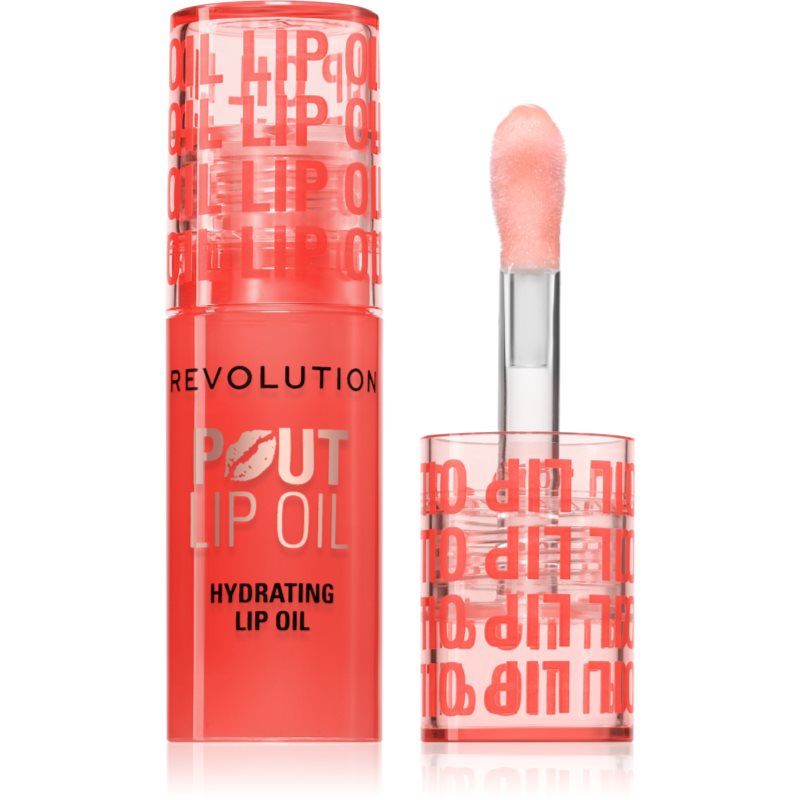 Revolution Pout Lip Oil Juicy Peach 4ml