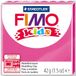 Verpakking Fimo Verpakking met 8 tabletten, 42 g, Fimo kinderen, donkerroze