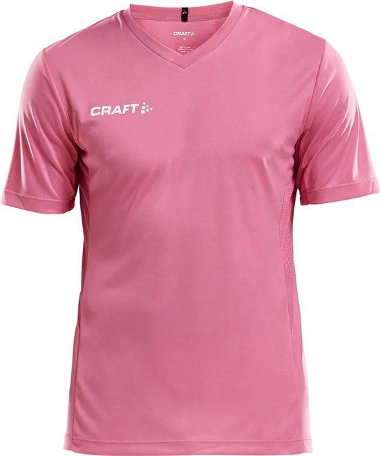 Craft Squad Shirt Korte Mouw Heren - Roze - Maat XS