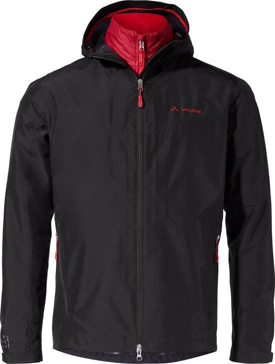 Vaude Men's Valsorda 3in1 Jacket - Black - Size M - Winter 2023