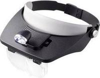 TOOLCRAFT TO-5137803 Loupe frontale avec éclairage LED