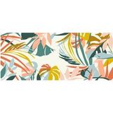 LUMALÉA Papier Peint Panoramique Feuilles Tropicales 260 Cm X 110 Cm