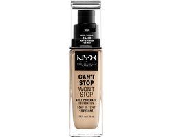NYX Professional Makeup CANT STOP WON'T STOP 24-HOUR FNDT - NUDE - 30 ml