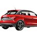 Audi 8X4060307Q1RR decoratiefolie voor dakboog en achterkant, A1 sportback in platinumgrijs-mat