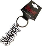 Rock Off Slipknot - Logo Sleutelhanger - Zwart/Wit