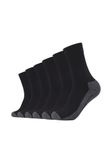 Camano Sportsokken 6-pack zwart 35-38