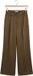 DANTE6 Jules Bold Satin Smart Pants Broeken Dames - Olijf - Maat 34