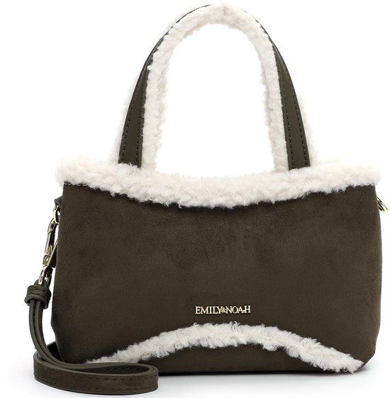 EMILY & NOAH Shopper E&N Heiderose (65432) - Dames handtassen - green 930
