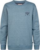 Petrol Industries Jongens Gemêleerde sweater met ronde hals forgerun - Blauw - Maat 164