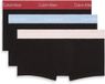 Calvin Klein Underwear Herren Schwarz Bodies / Herbstbeere / Gefrorene Rumpf Low Rise Boxershorts 3er Pack - Größe S