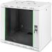 DIGITUS SoHoline DN-19 09-U - Armoire - murale - gris, RAL 7035 - 9U - 19