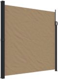 vidaXL Windscherm uittrekbaar 200x300 cm taupe