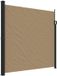 vidaXL Windscherm uittrekbaar 200x300 cm taupe