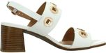 LA REPO Sandales à talon Femme Blanc Cuir Taille 39