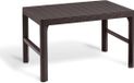 Curver Lyon Tuintafel Rattan Bruin 116cm