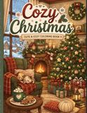 Coloring Book Cozy Christmas