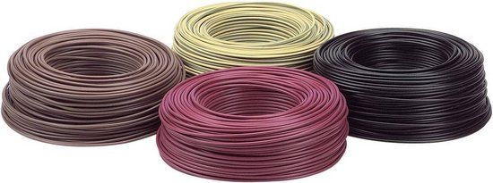LAPP 4520012 Draad H07V-K 1 x 2.50 mm² Zwart 100 m
