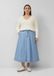s.Oliver Hoge denim rok met elastische tailleband