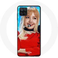 Manicase Hoesje voor Samsung Galaxy A12 Blackpink Lisa Playing With Fire en MelOn Music Awards