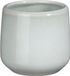 Mica Decorations Amber pot rond lichtgrijs h7xd8 cm