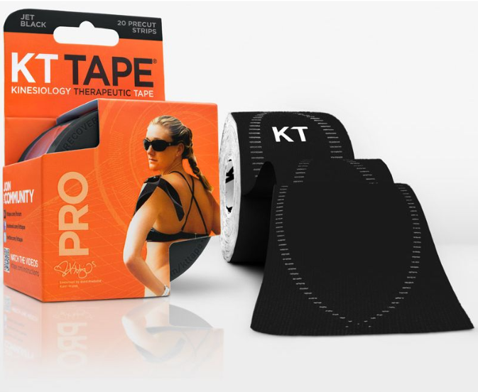 KT Tape Pro Strips Zwart - 20 ml
