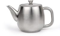 Bredemeijer Theepot dubbelwandig Vera - 0,9 liter - RVS - Met theezeef