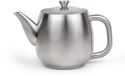 Bredemeijer Theepot dubbelwandig Vera - 0,9 liter - RVS - Met theezeef