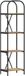 vidaXL Boekenplank 4-laags 40 x 30 x 146 cm Bewerkt hout Artisan Eiken