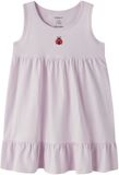 NAME IT - NMFVICTORIA TANK DRESS - Meisjes Jurk met Biologisch katoen - Lavender