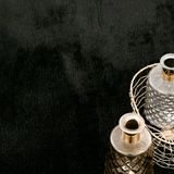 TT Home Vloerkleed Zwart Polyester 80 x 300 cm