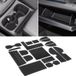 SENSHINE Honda CR-V CRV Accessoires 2023 2024 Bekerhouder Insert Middenconsole Liner Trim Deur Pakketmatten Antislip Anti Stof Premium Custom Interieur 18-delige Set (Grijze Trim)