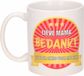 Bellatio Decorations Shoppartners Bv Lieve mama bedankt mok / beker 300 ml Roze Keramiek