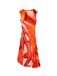 Desigual Jurk crème / oranje
