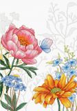 Luca-S Bloemen en Vlinders Borduurpakket