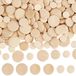 Elzusha - Set de 210 perles de bois naturelles pour projets de bricolage