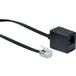 Schwaiger 10m RJ-11 - RJ-11 Schwarz